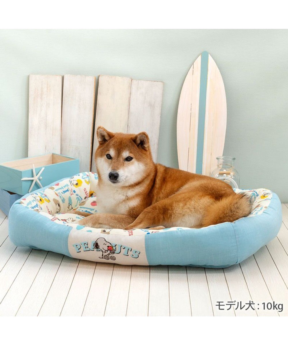 PET PARADISE スヌーピー クールカドラー 《アイス柄》 角型 L