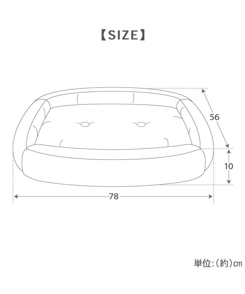 PET PARADISE スヌーピー クールカドラー 《アイス柄》 角型 Ｌ 