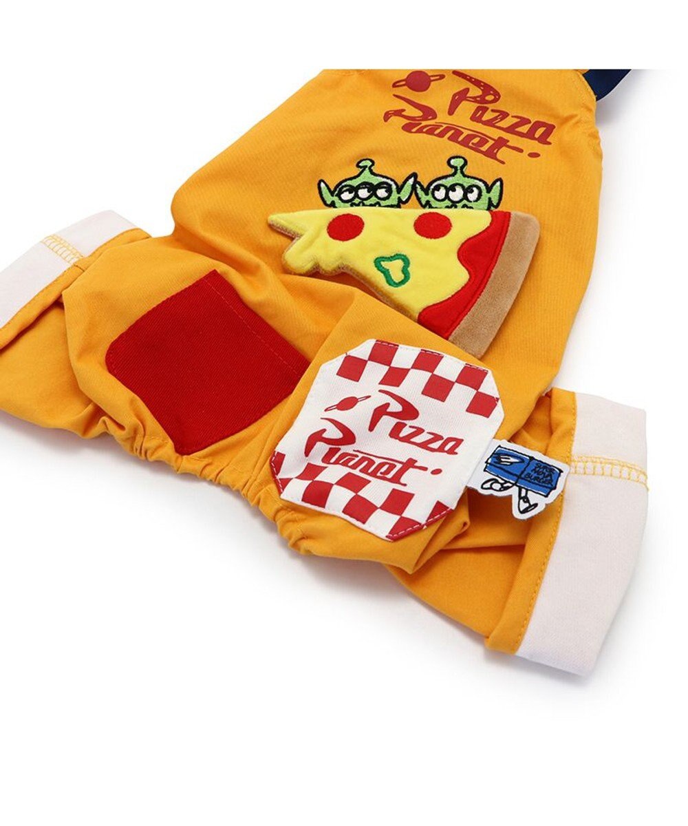 PET PARADISE ディズニー トイストーリー  ピザプラネット柄  オーバーオール 【小型犬】 