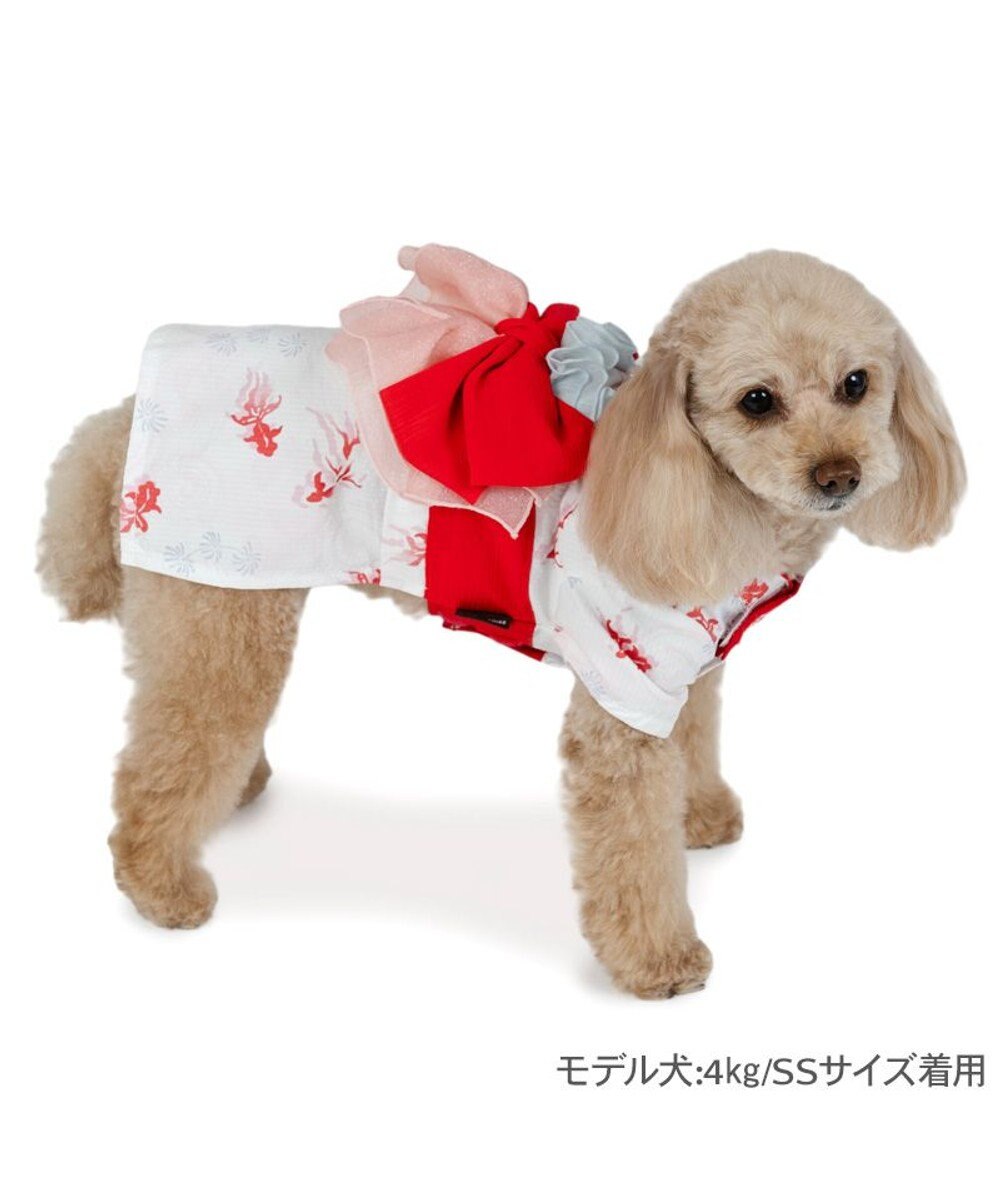 ペットパラダイス 浴衣 《遊泳金魚》 小型犬 / PET PARADISE