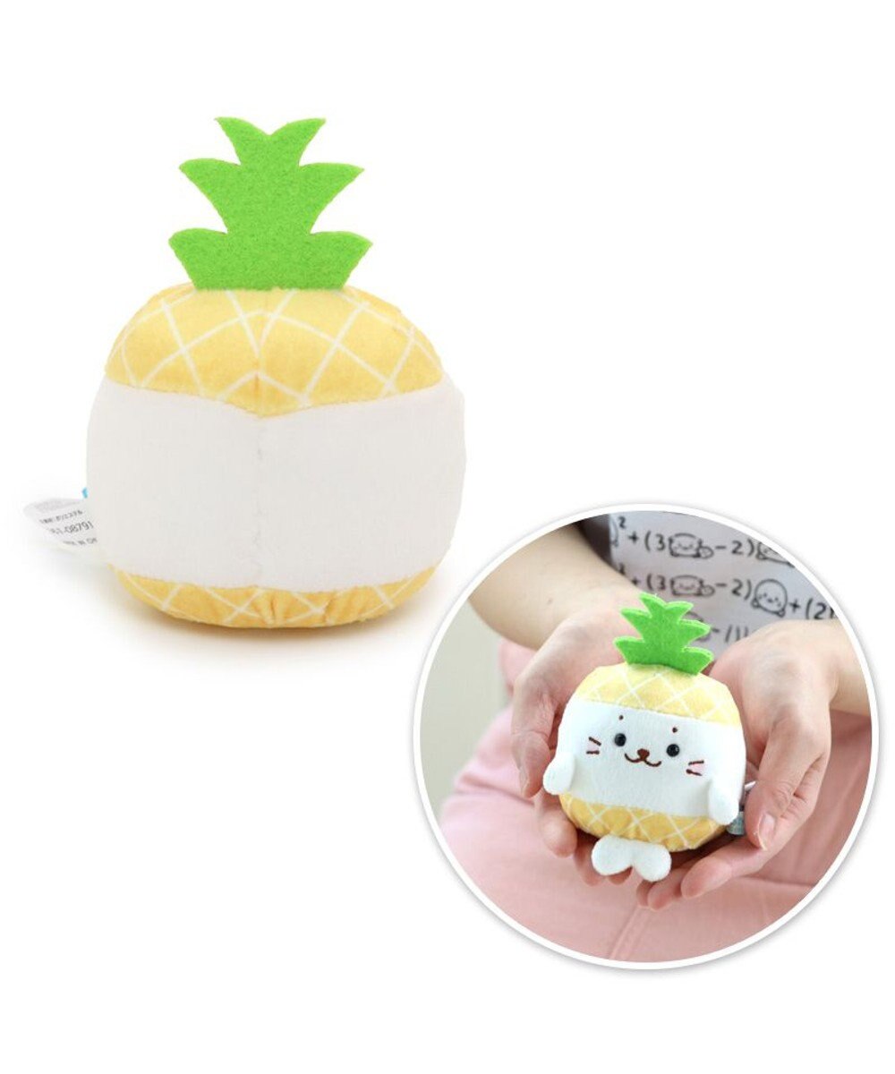 Mother garden しろたん お座り 手のり ちびちびマスコット 《パイナップルパーティー 》《単品》