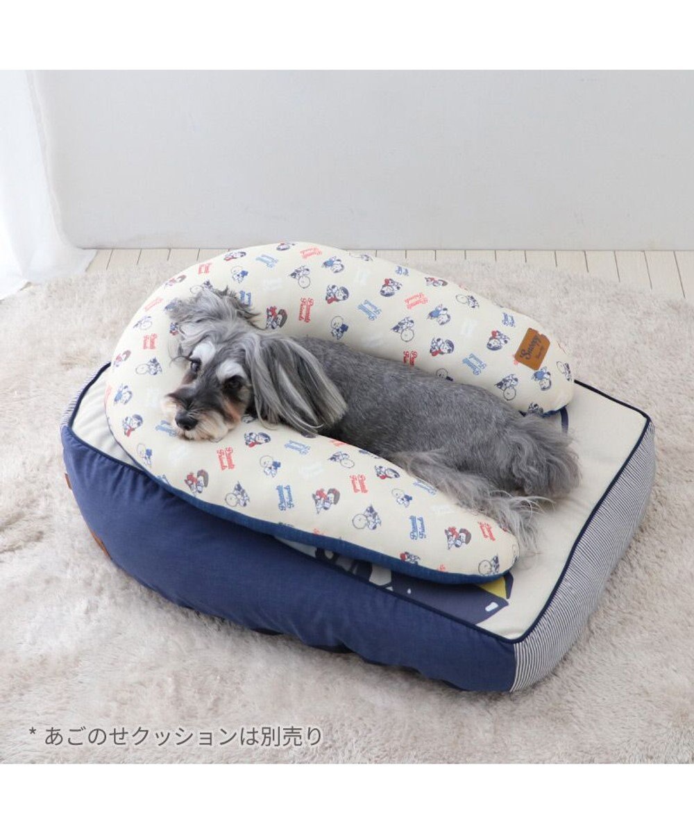 PET PARADISE スヌーピー makokoro 寝そべりベッド 