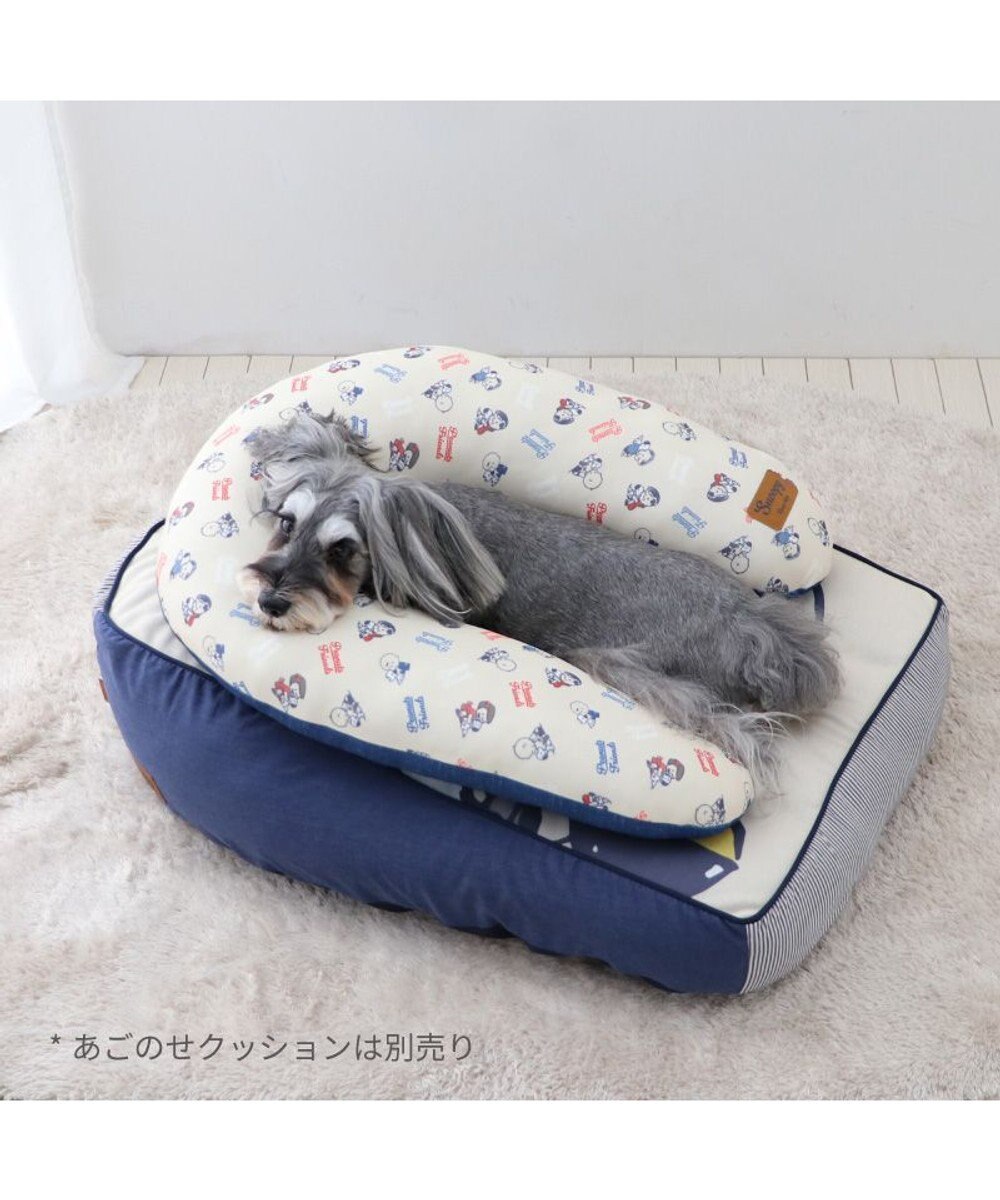 PET PARADISE スヌーピー makokoro 寝そべりベッド 