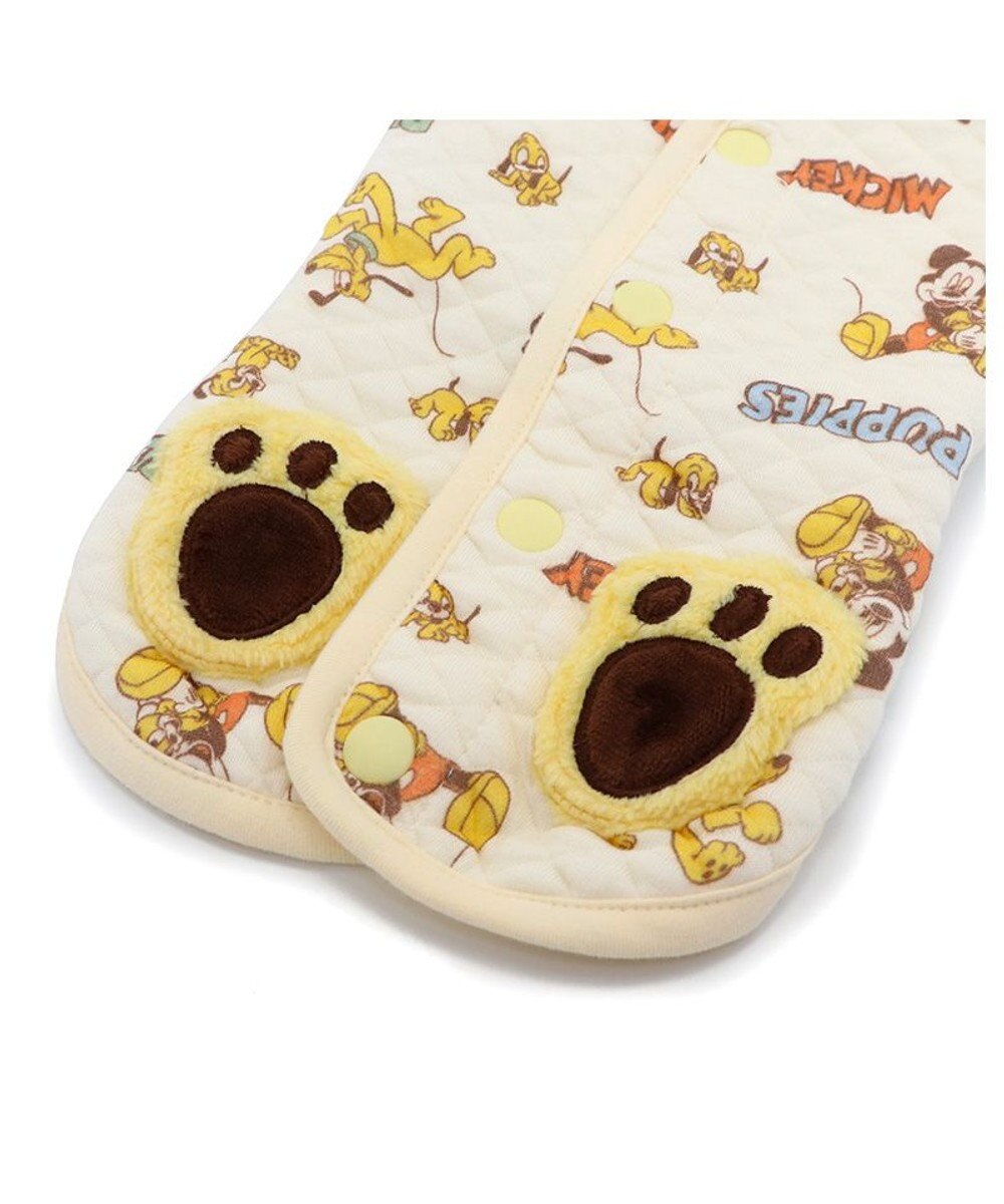 PET PARADISE ディズニー ミッキー&プルート 背中開き キルトベスト 小型犬