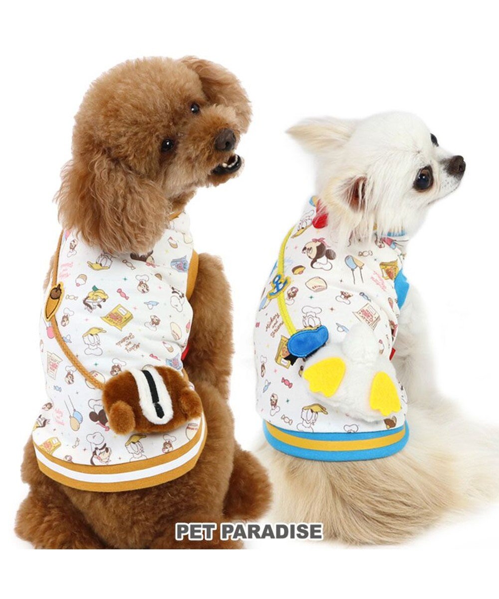 PET PARADISE ディズニー チップとデール トレーナー 《パーティ柄》 小型犬 ドナルドダック90周年