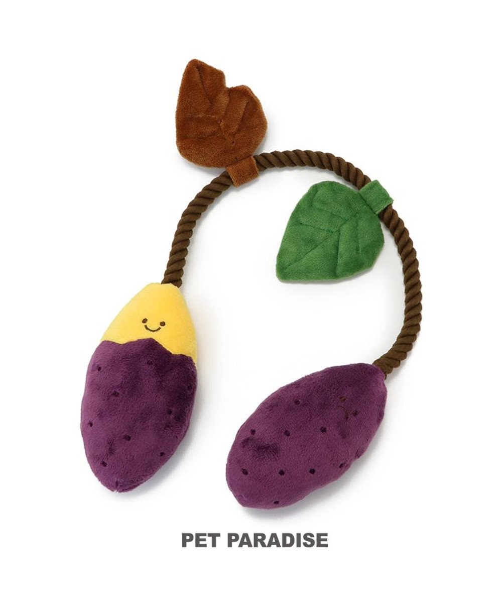 PET PARADISE ペットパラダイス やきいも ロープトイ 紫