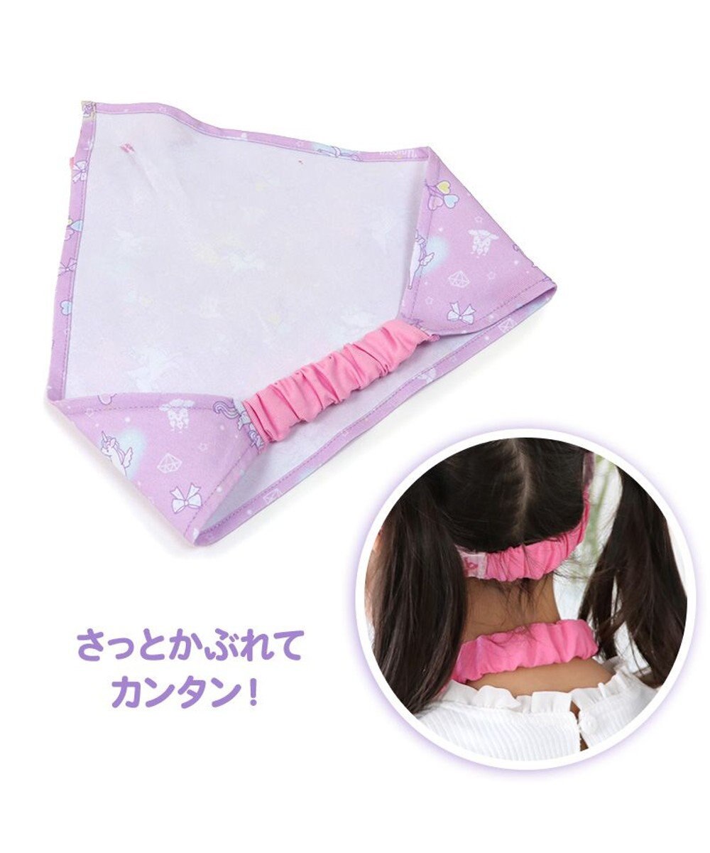 Mother garden マザーガーデン キッズエプロン & 三角巾 セット 130cm 《ユニコーン/野いちご柄》 