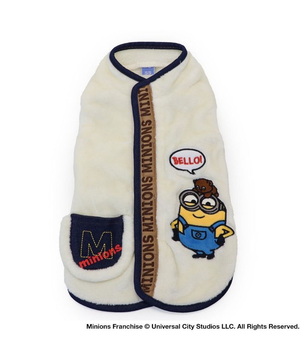 PET PARADISE ミニオン ボブ ワッペン 背中開き ベスト 小型犬