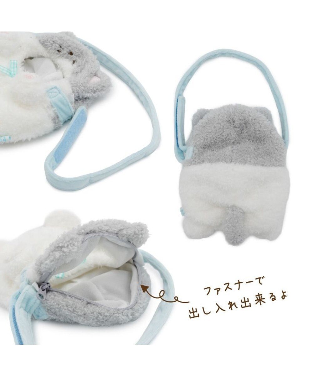 Mother garden しろたん ついてきちゃうしろたん マスコット 着せ替えカバー 《ハチワレ》単品 