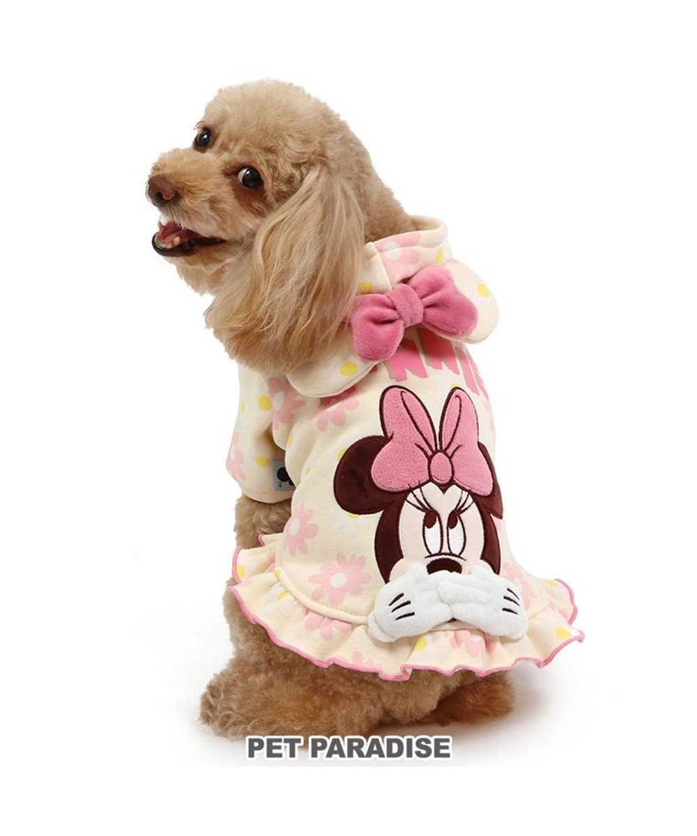 PET PARADISE ディズニー ミニーマウス  お揃いパーカー 花柄 小型犬 ミニーマウス