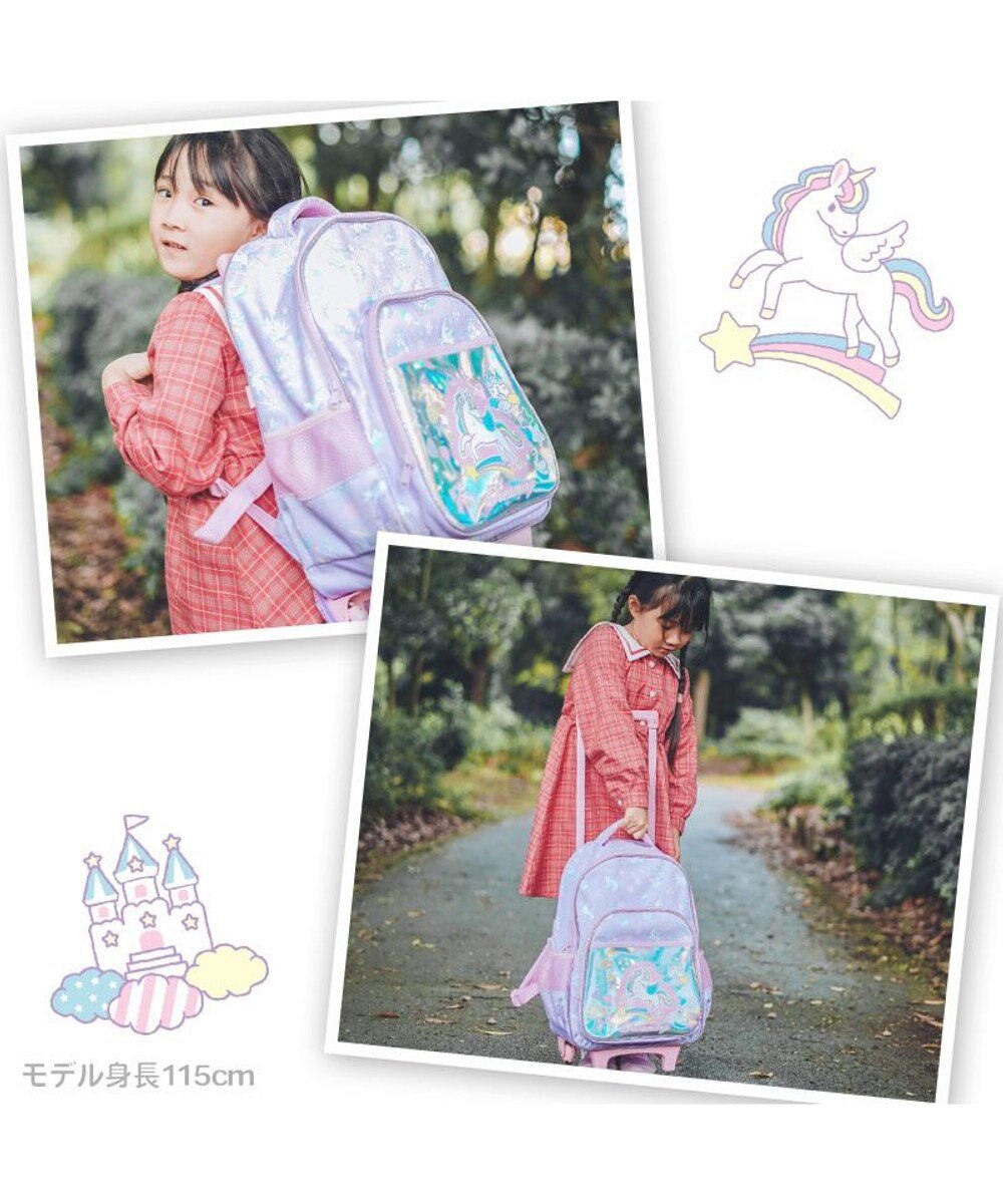 Mother garden マザーガーデン ユニコーン 2WAY キャリーリュック 《 ユニコーンポップ柄 / ユニコーン柄 》
