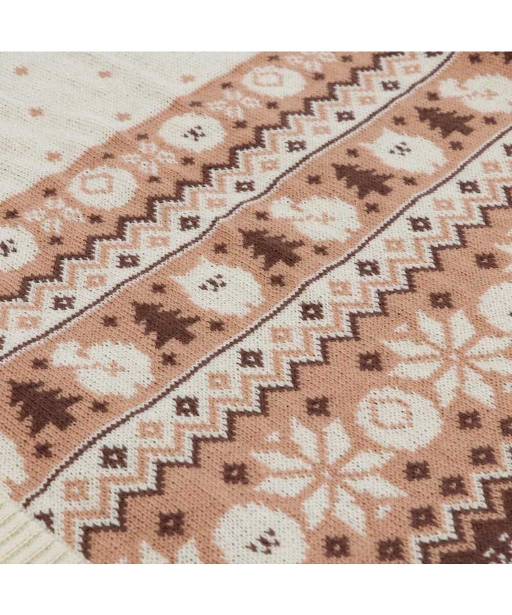 Mother garden マザーガーデン ふわんこ ニット ひざ掛け 70cm×100cm 