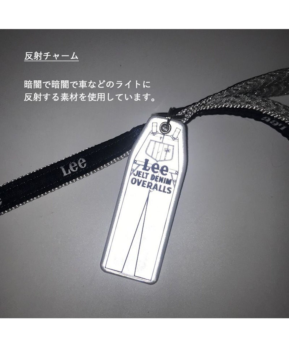 PET PARADISE Ｌｅｅ反射 チャーム付きリード 紺【ＳＳ～Ｓ】 