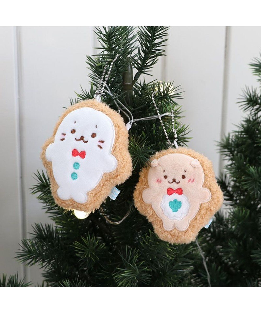 Mother garden しろたん らっこいぬ アイシングクッキー キーホルダー 9cm ぬいぐるみ キーホルダー 