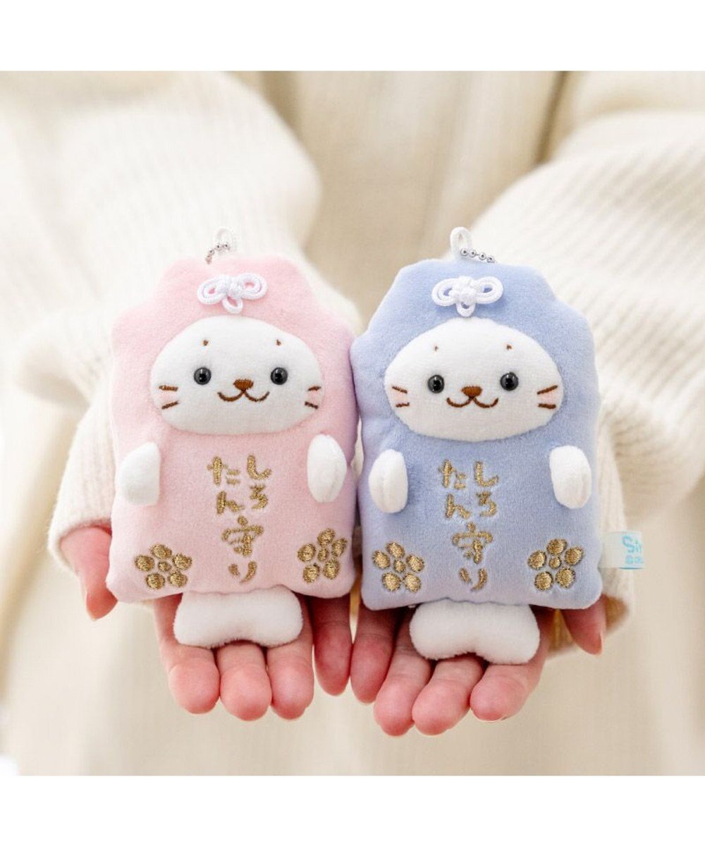 Mother garden しろたん お守りキーホルダー 《ピンク》 単品 