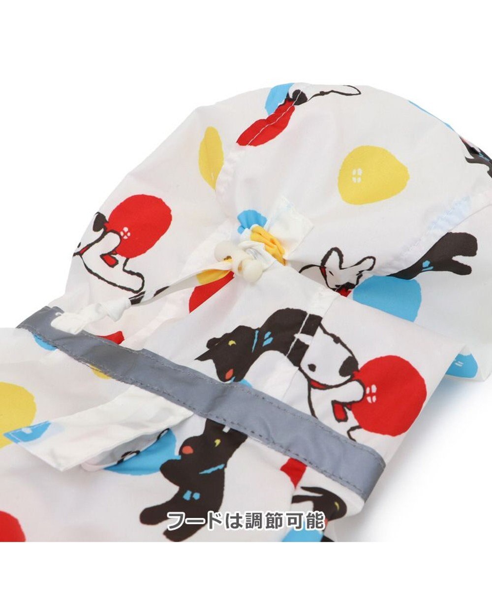 PET PARADISE リサとガスパール フルカバー レインコート 《風船柄》 中型犬 大型犬 