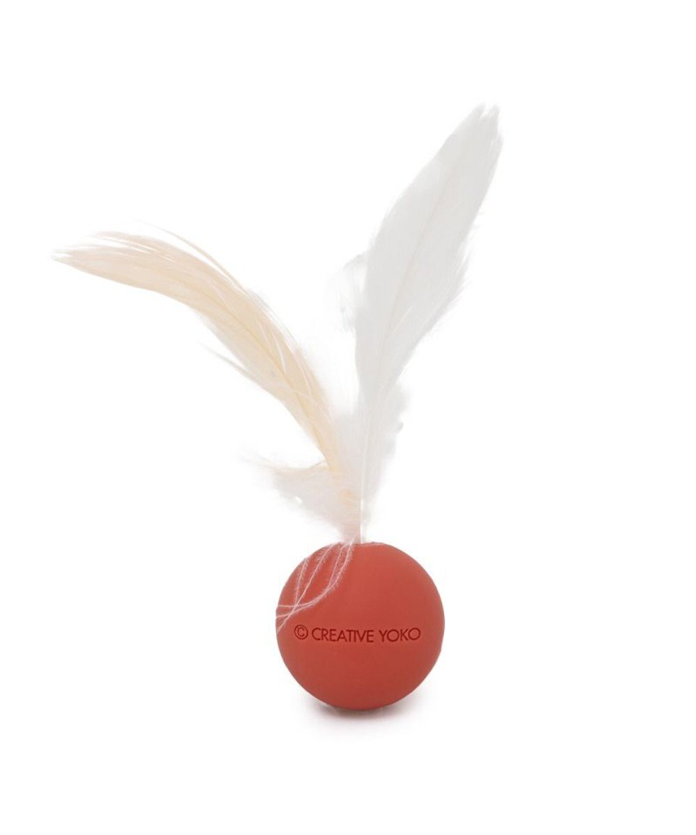 PET PARADISE ペットパラダイス猫シリコン ボール 《レッド》 