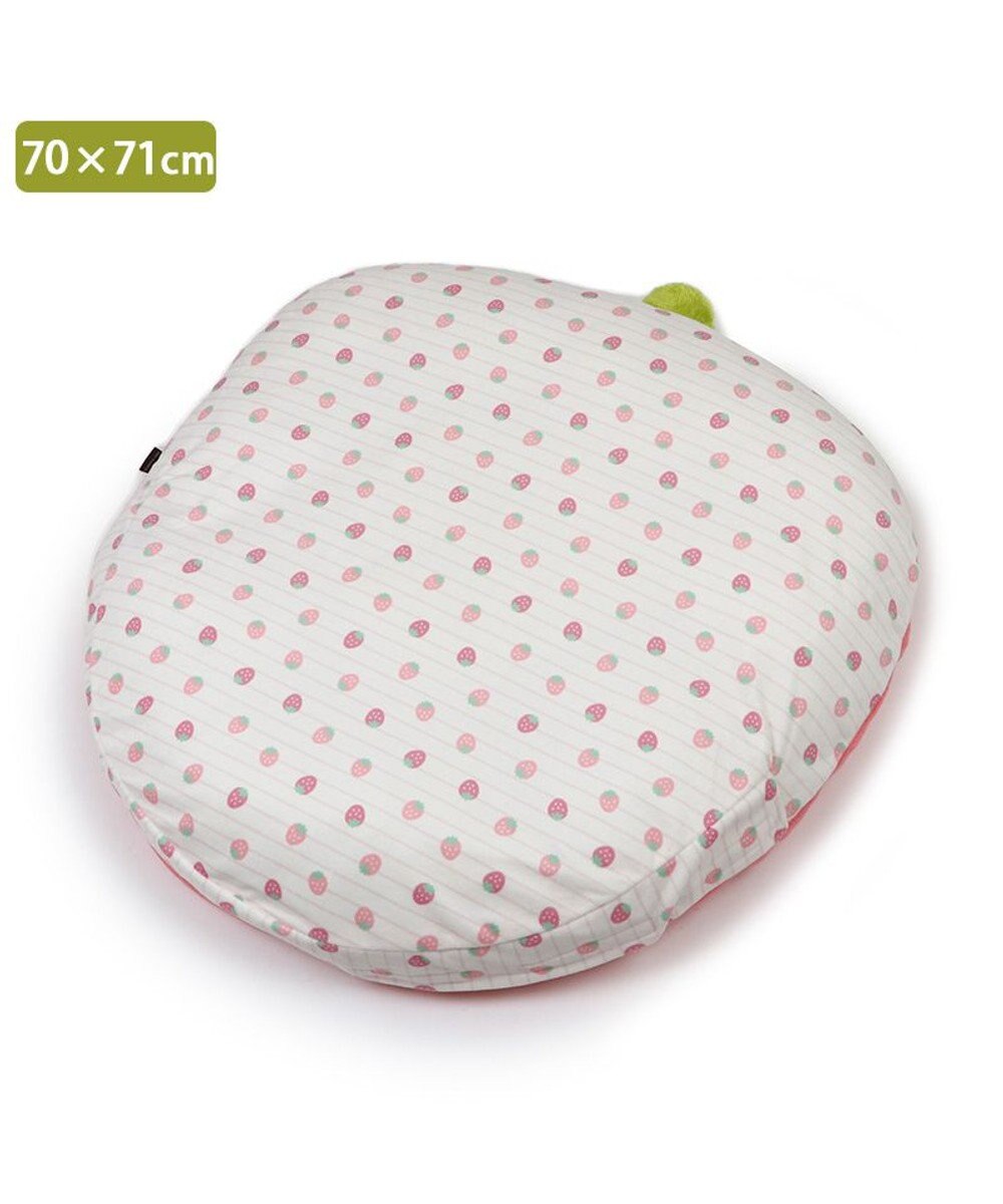 PET PARADISE ネット店限定 ペットパラダイス 苺 クッション 《パステルピンク》 70×71cm 小型犬 