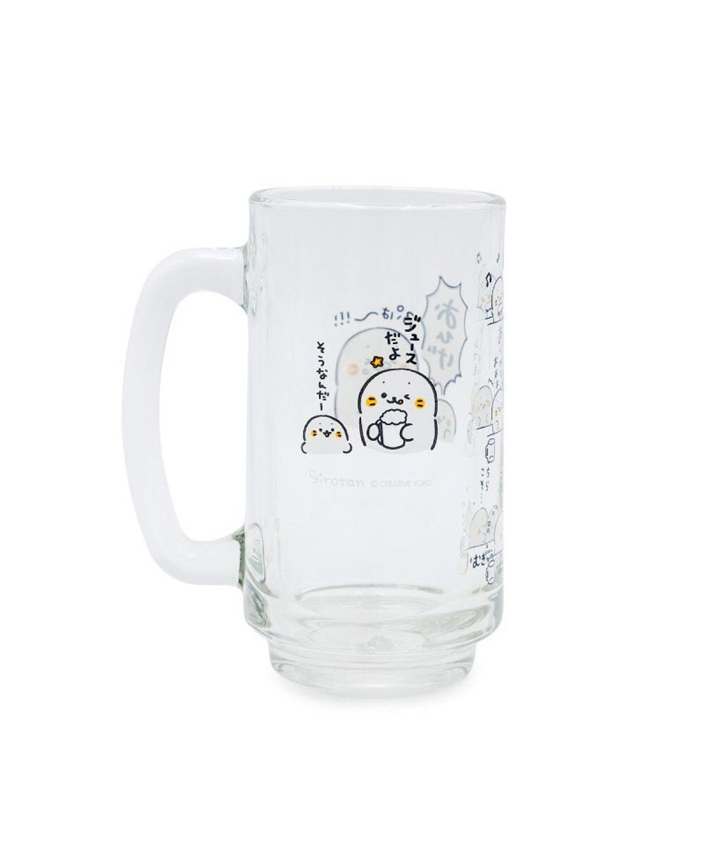 Mother garden しろたん ジョッキ　350ml 《おひげ》 単品 