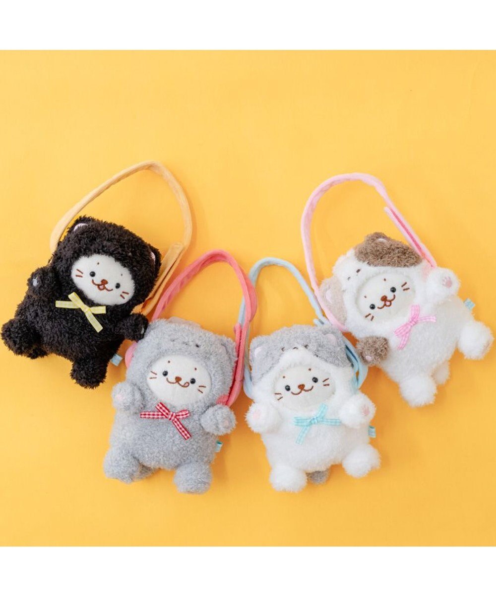 Mother garden しろたん ついてきちゃうしろたん マスコット 着せ替えカバー 《ハチワレ》単品 