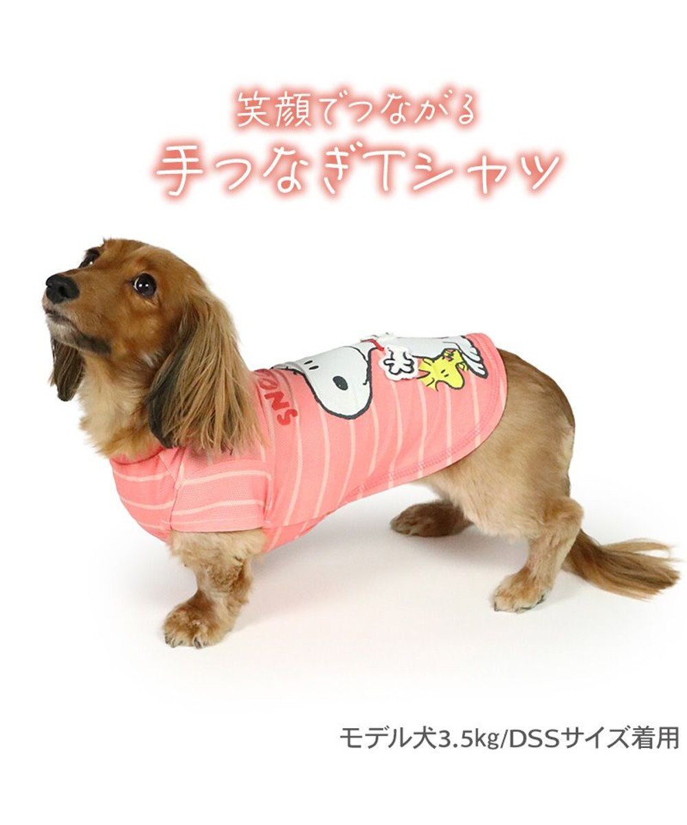 PET PARADISE スヌーピー パタパタ Ｔシャツ 接触冷感 小型犬 