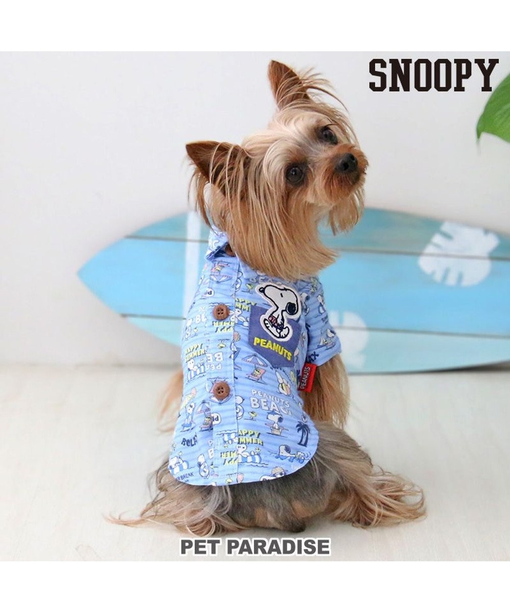 PET PARADISE スヌーピー アロハシャツ 《バケーション柄》 小型犬 バケーション柄