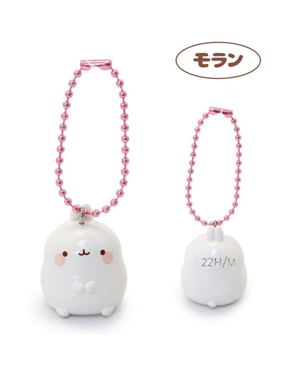 Mother garden マザーガーデン MOLANG モラン お座り ミニキーホルダー 《モラン / リボン / バカンス / ケーキ / ピウピ》 プチキーホルダー 