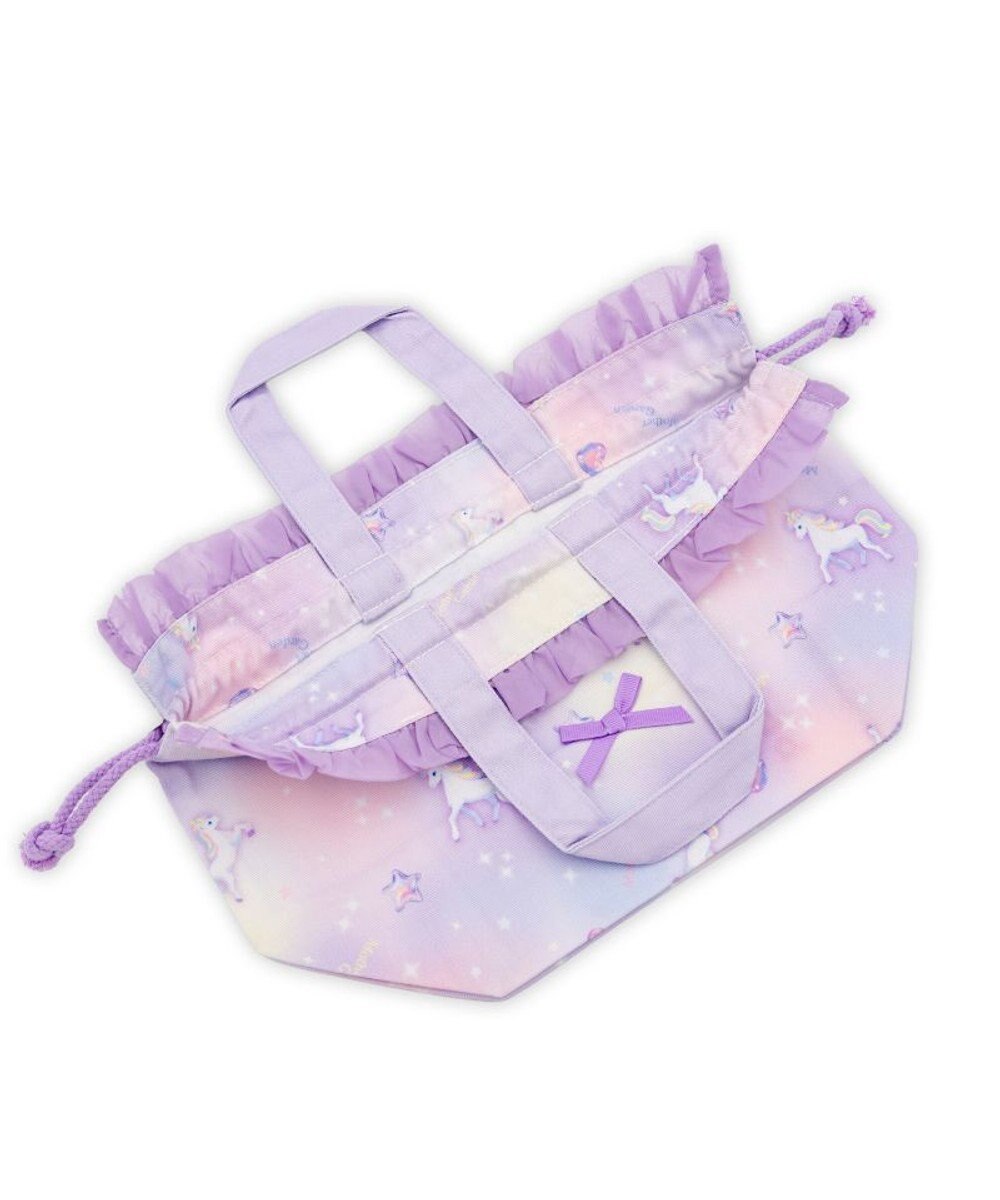 Mother garden マザーガーデン ユニコーン ランチ巾着 《ぷっくり柄》 