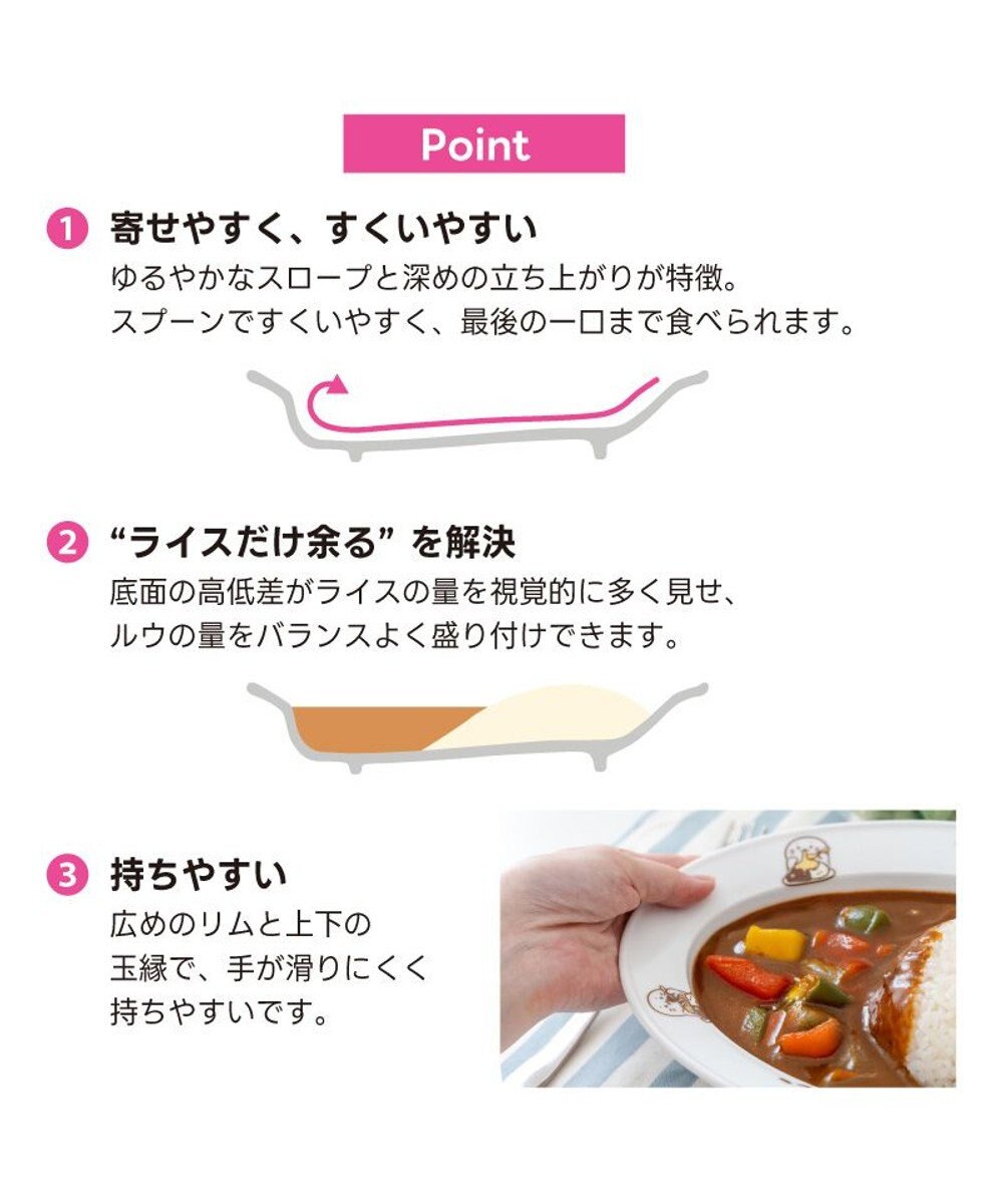 Mother garden しろたん ナイスなカレー皿 