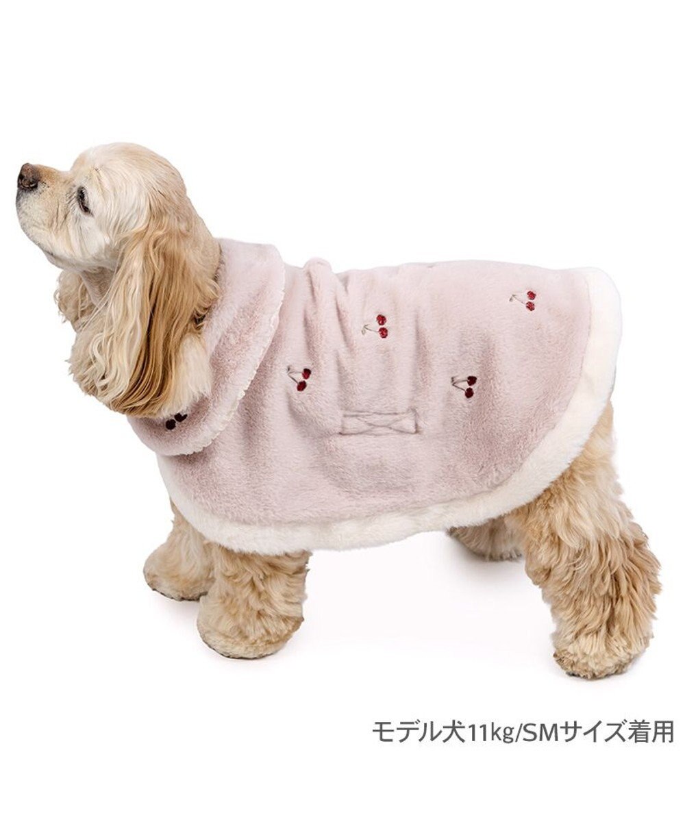 PET PARADISE ペットパラダイス チェリー ポンチョ 《ピンク》 中型犬 大型犬 