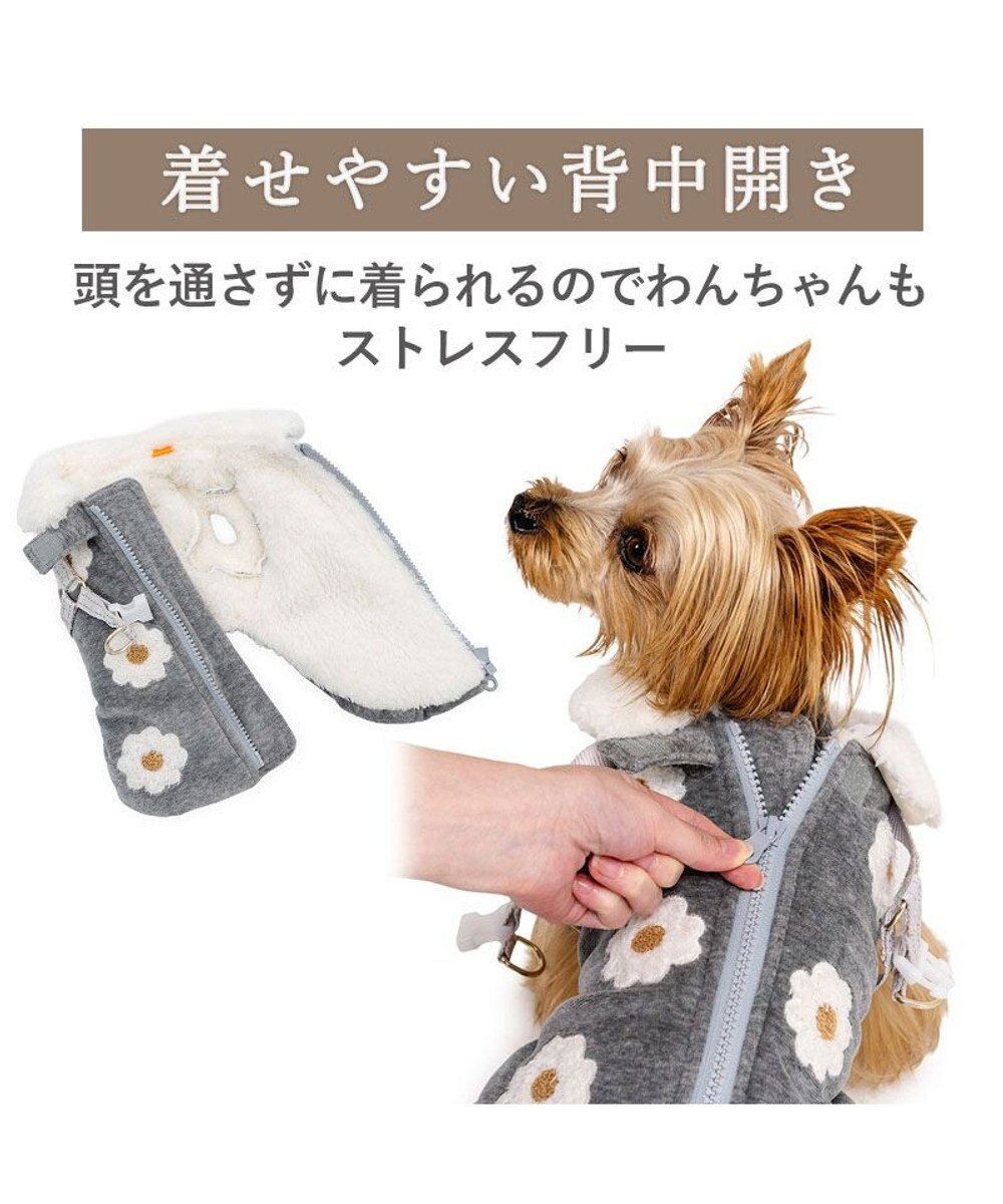 PET PARADISE ペットパラダイス アウターハーネス 《お花》 小型犬 