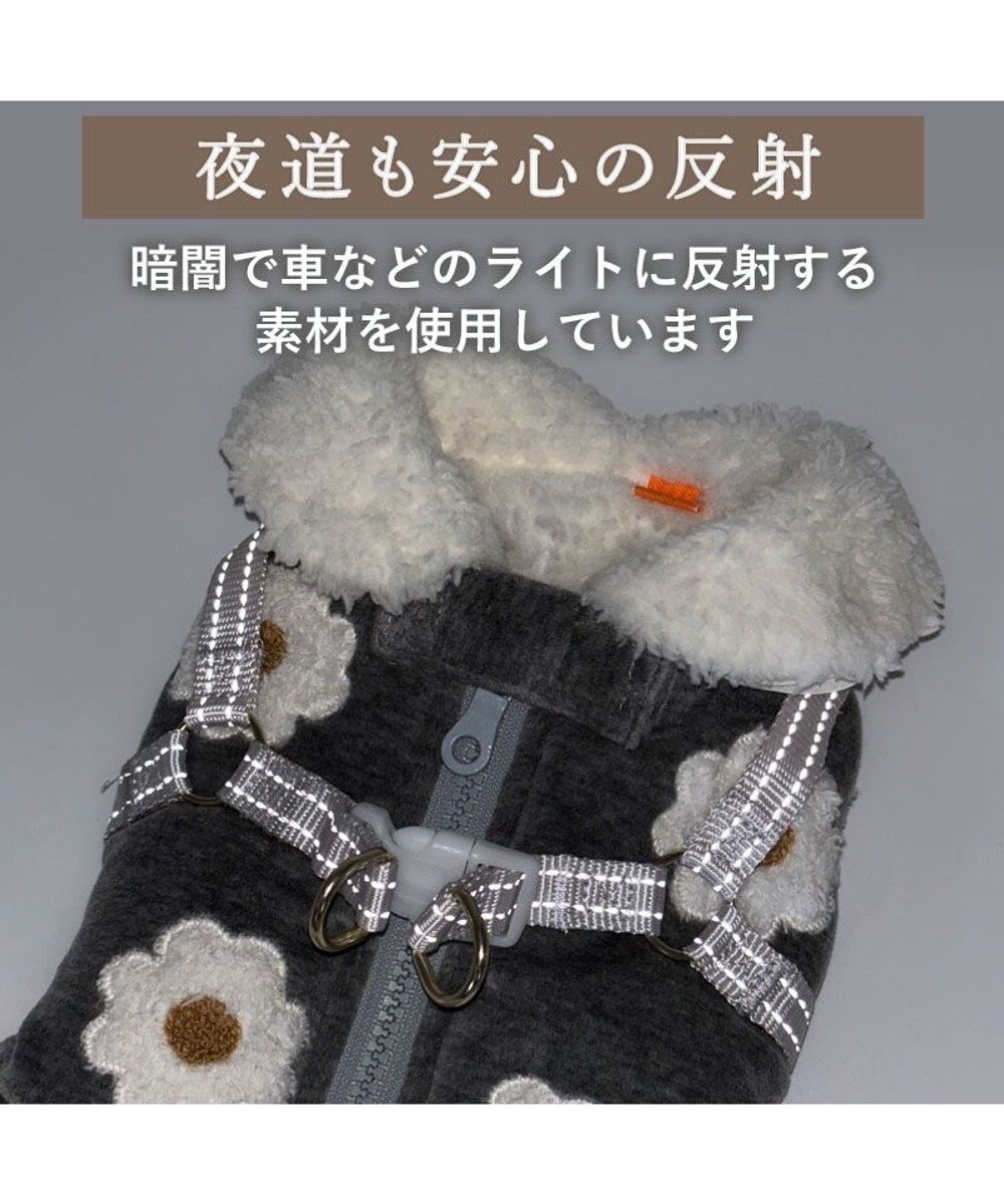 PET PARADISE ペットパラダイス アウターハーネス 《お花》 小型犬 