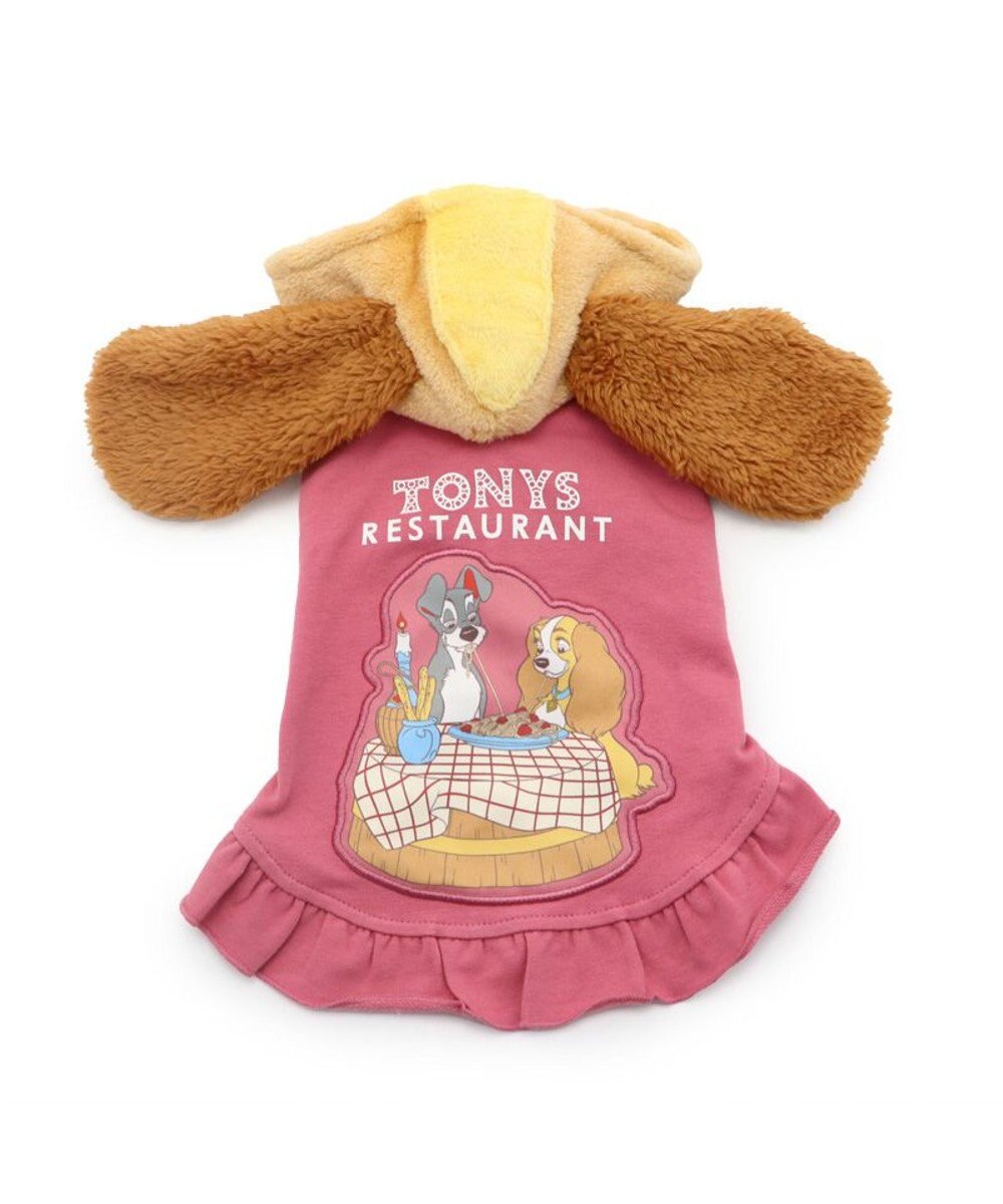 PET PARADISE ディズニー わんわん物語 パーカー レディ/トランプ 小型犬