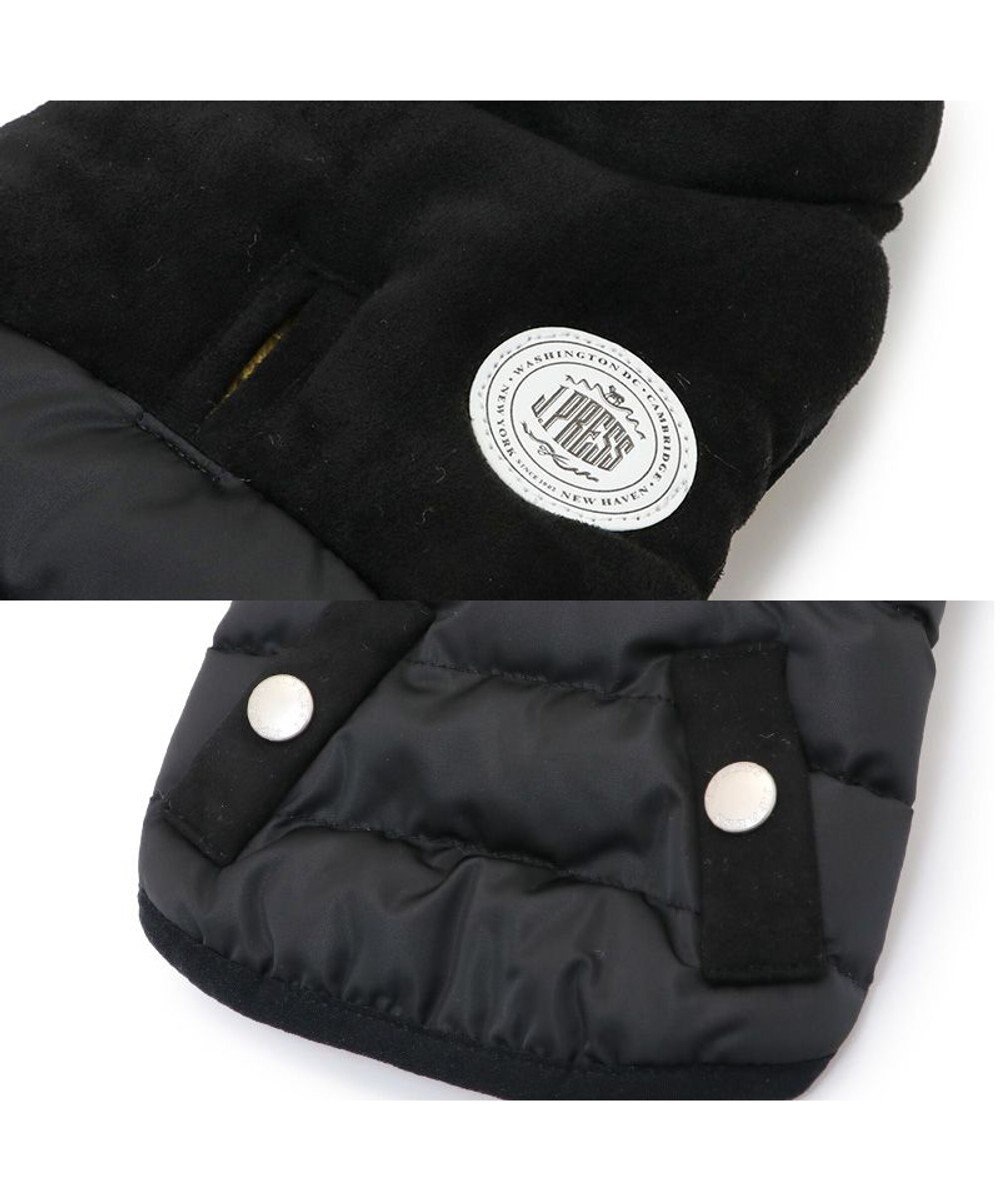 PET PARADISE J.PRESS 綿入り ベスト 《ブラック》 中型犬 大型犬 