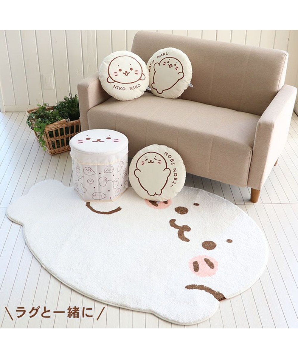 Mother garden しろたん つみつみ 収納クッション 簡易組立式 2Way 