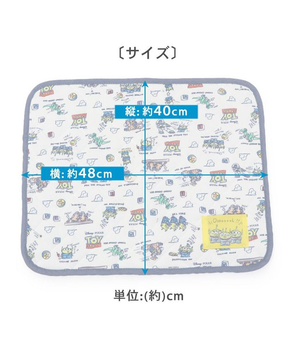 PET PARADISE ディズニー トイ・ストーリー エイリアン柄 柔らか クールマット (48×40cm)