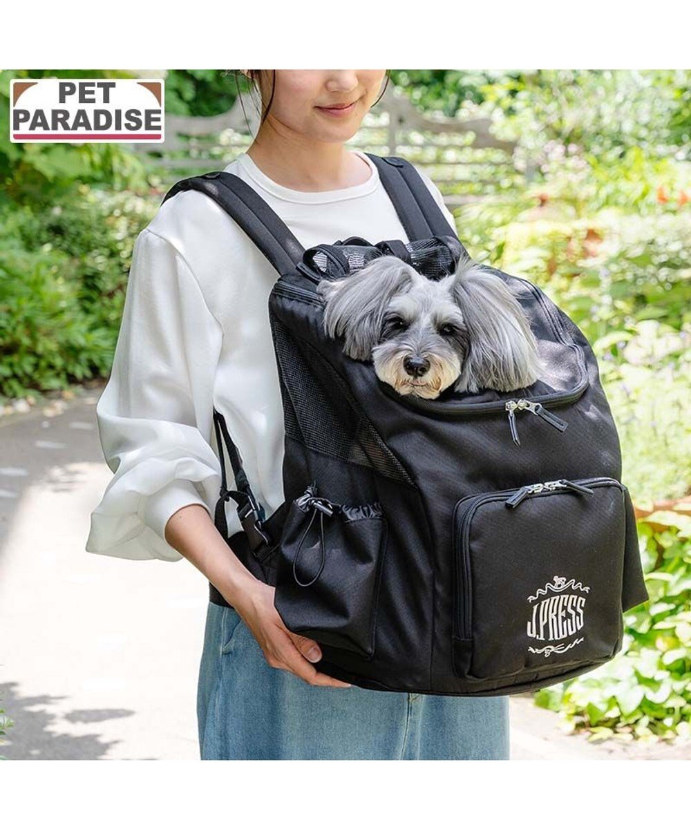 PET PARADISE J.PRESS マルチリュック ブラック new Ｌ ブラック