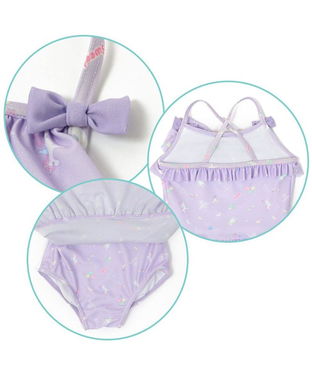 Mother garden マザーガーデン 子供用 水着 《ユニコーン柄 レモンくま柄》 