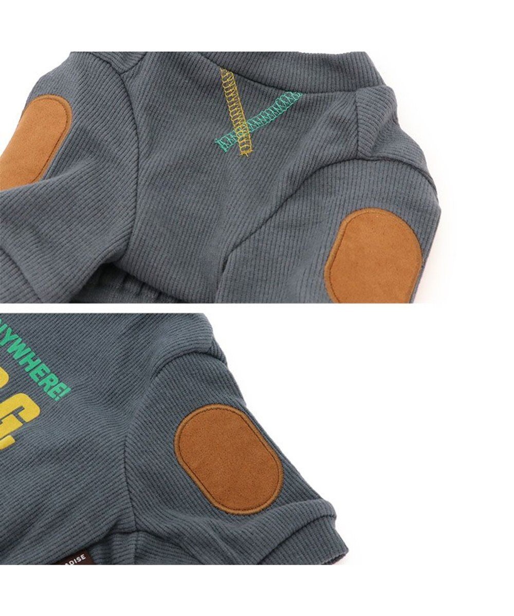 PET PARADISE ペットパラダイス ペティヒート プレミアム トレーナー 《チャコールグレー》 小型犬 