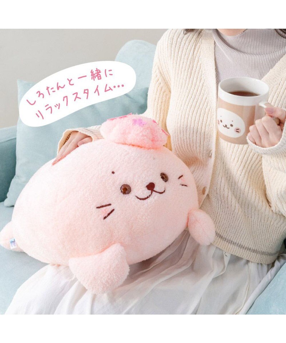Mother garden しろたん 桜メルティ 抱き枕 55cm 