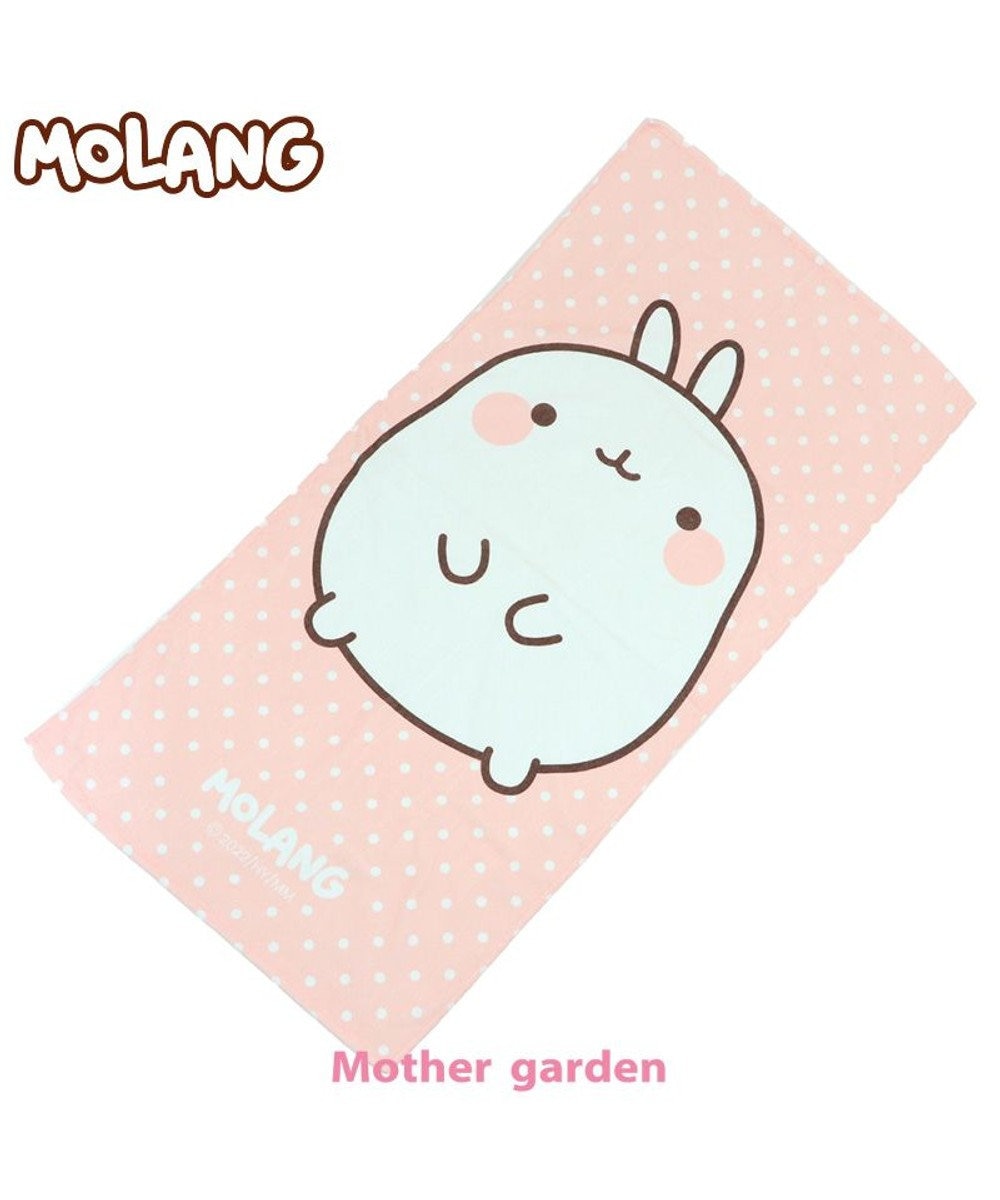 Mother garden マザーガーデン MOLANG モラン ビッグタオル 《フェイス柄》  160cm×80cm -