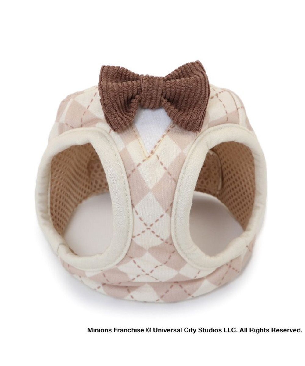 PET PARADISE ミニオン ティム ベストハーネス 《アーガイル》  中型犬 SM 