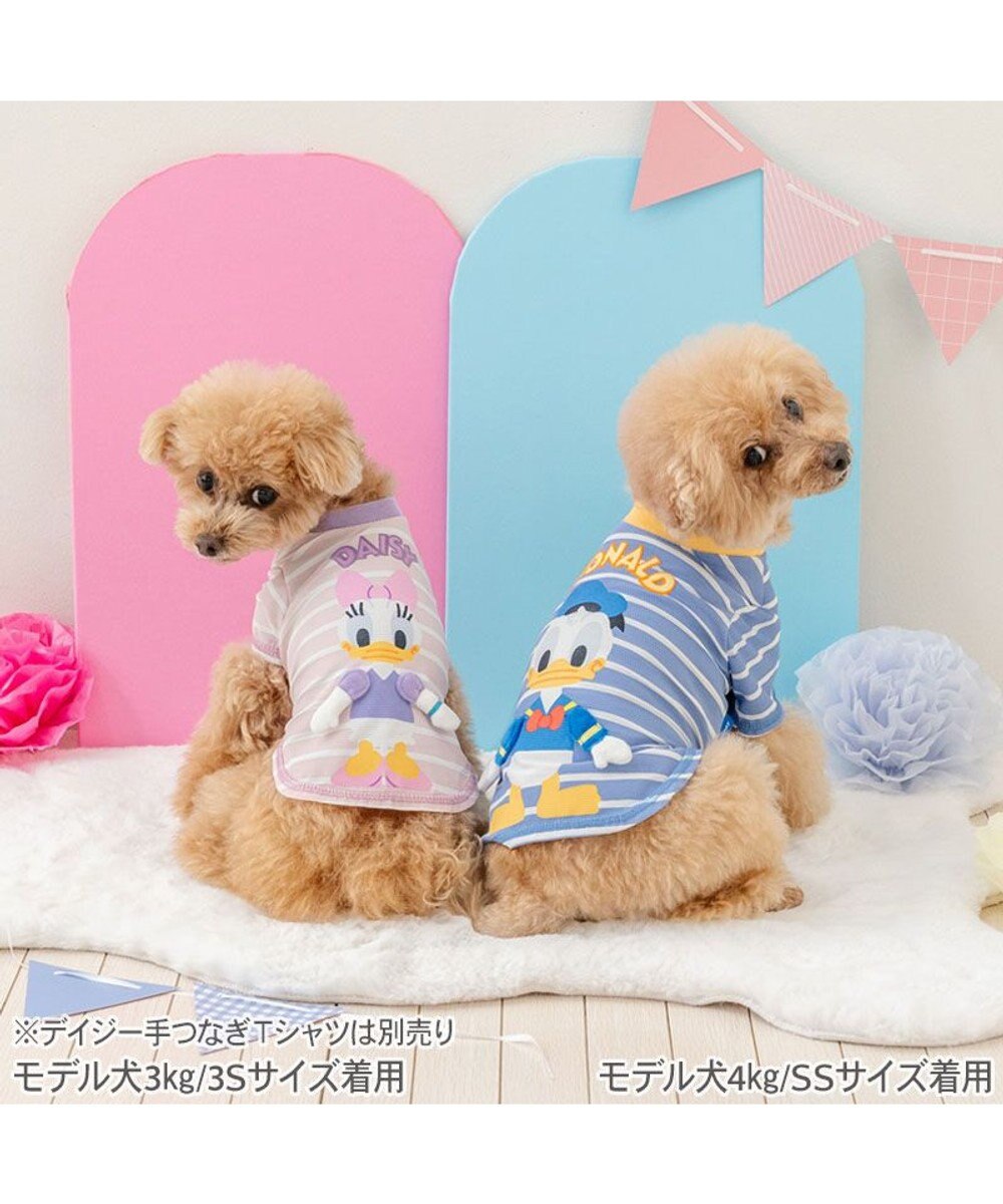 PET PARADISE ディズニー ドナルドダック 手つなぎＴシャツ 接触冷感 中型犬 大型犬 