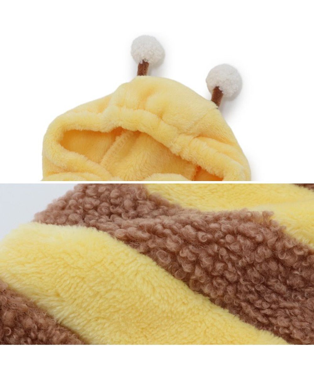 PET PARADISE ペットパラダイス もこもこ なりきり パーカー 《蜂》 小型犬 超小型犬 