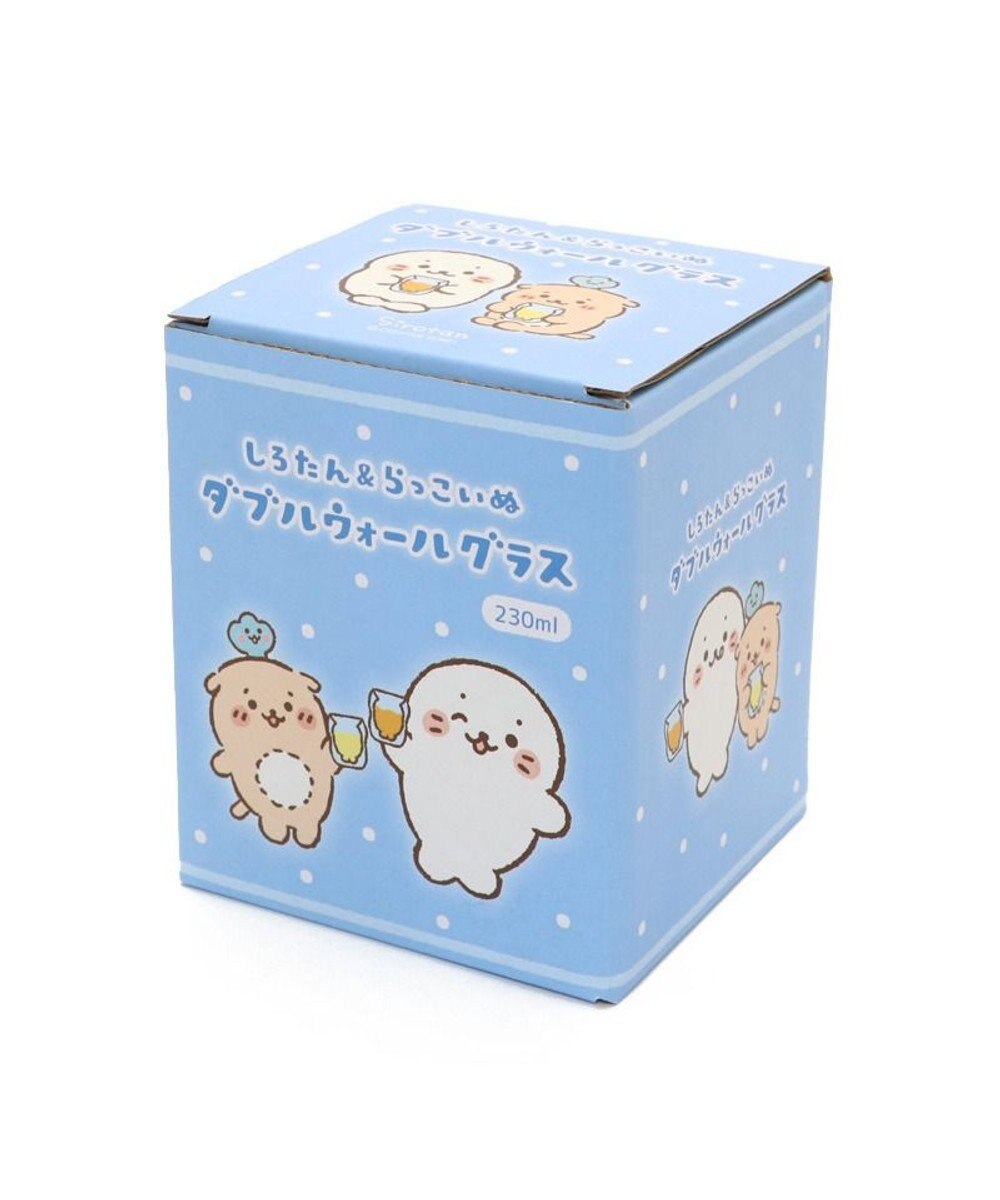 Mother garden しろたん ダブルウォールグラス 《 しろたん 》 単品 