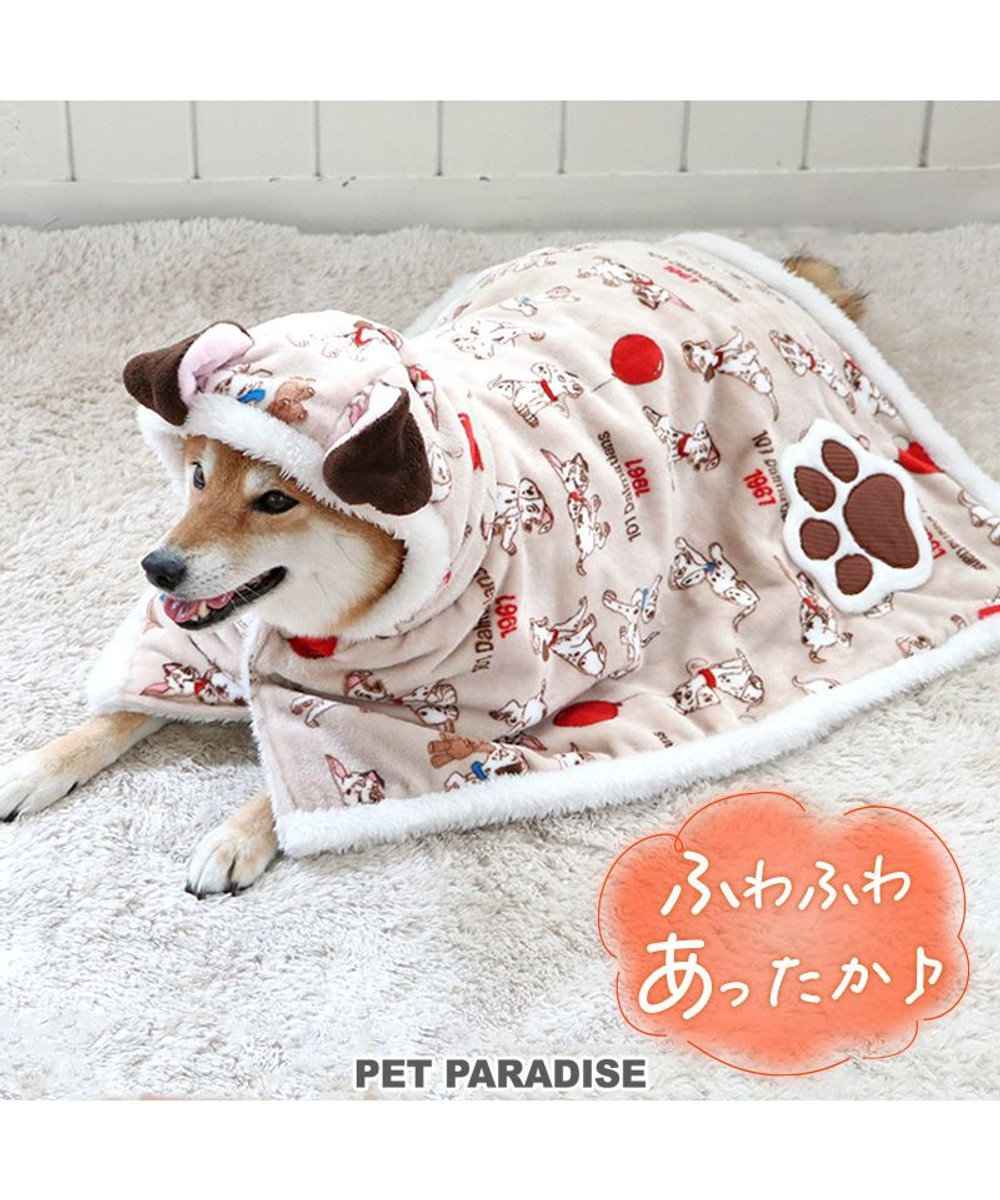 PET PARADISE ディズニー 101匹わんちゃん 着る毛布 《風船柄》 中型犬 風船柄