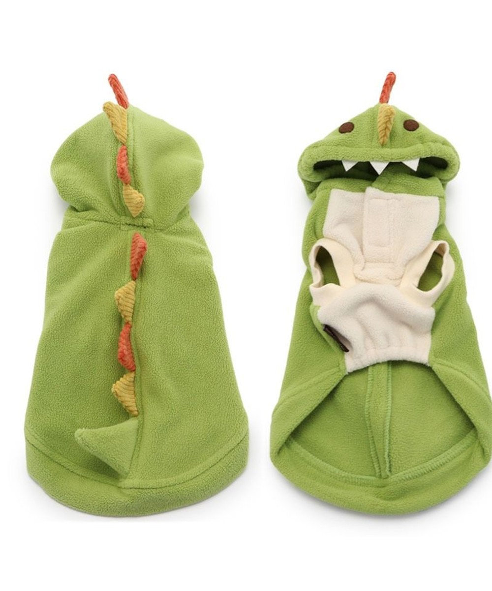 PET PARADISE ペットパラダイス フリース パーカー 《恐竜》小型犬 