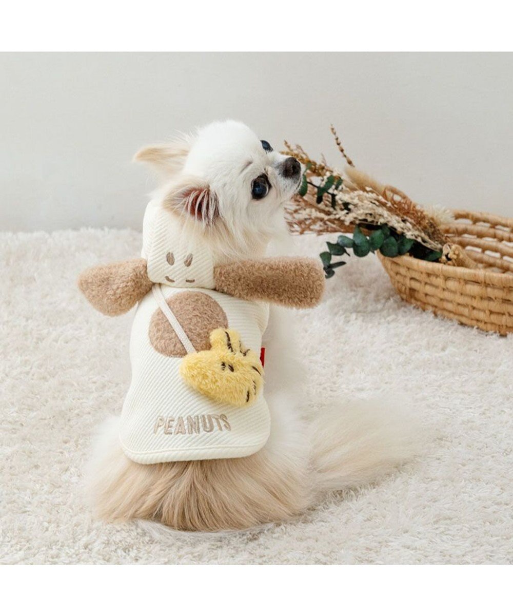 PET PARADISE スヌーピー なかよし パーカー 小型犬 