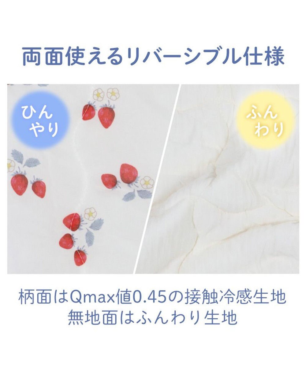 PET PARADISE ペットパラダイス もちっと クール ブランケット 《苺柄》 