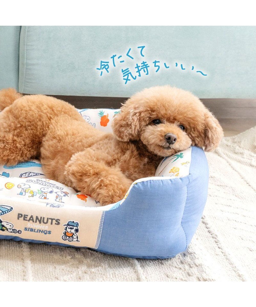 PET PARADISE スヌーピー クール 四角カドラー 《サマーバケーション柄》 Ｍ 